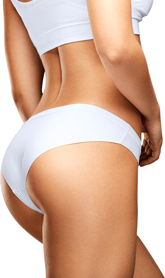 woman behind white undergarmets png