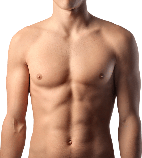 shirtless man with abs torso