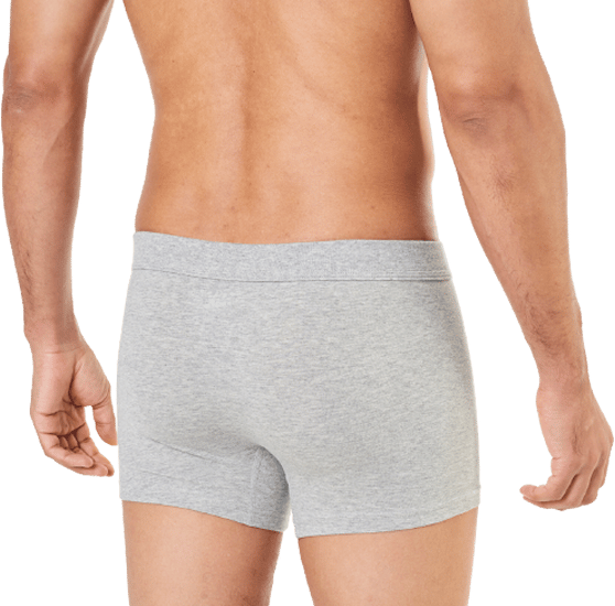 male butt implant grey underwear