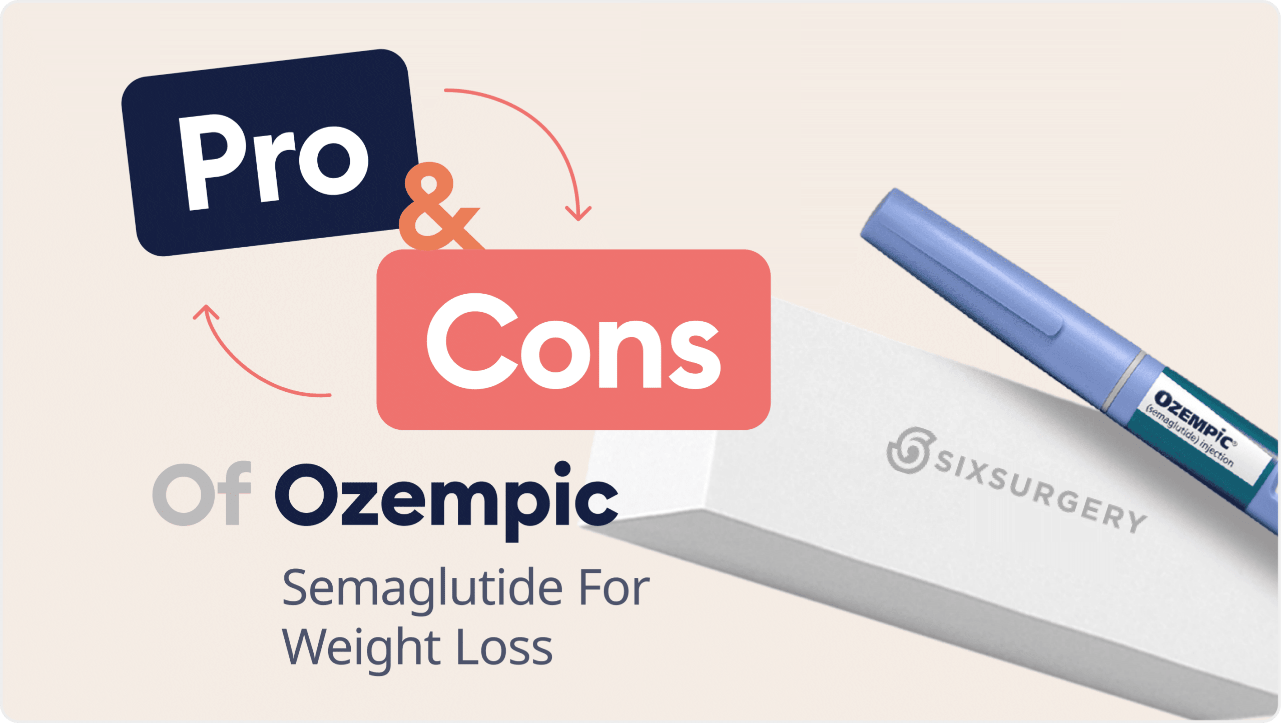 Pros and Cons of Ozempic: Semaglutide Weight Loss Drug